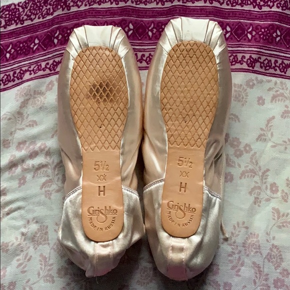 Yumiko Other New Grishko Ulanova Pointe Shoes Size 55 Xx